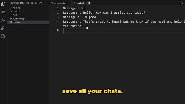 I made AI Chatbot In Python like ChatGPT for Free !! You can too ? смотреть онлайн