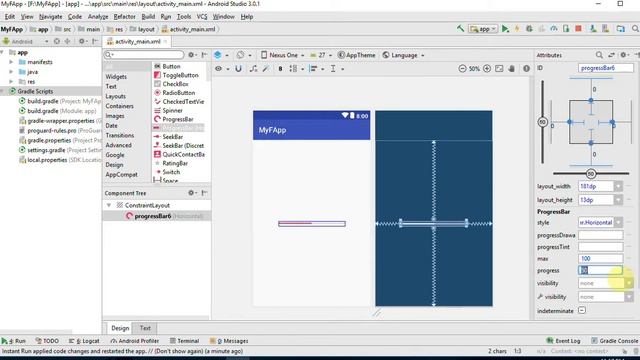فيديو #30 | CheckedTextView و ProgressBar و SeekBar смотреть онлайн