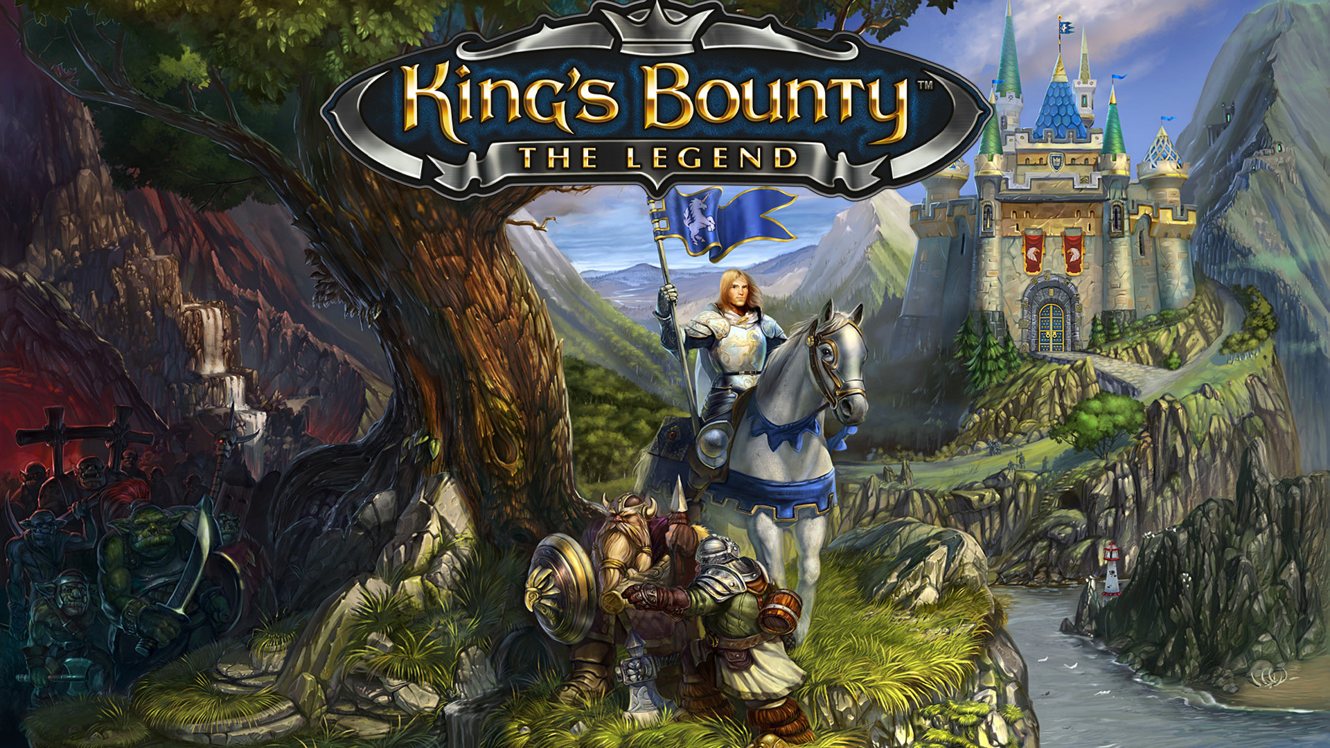 Прохождение King's Bounty. The Legend - Часть 1. Дарион
