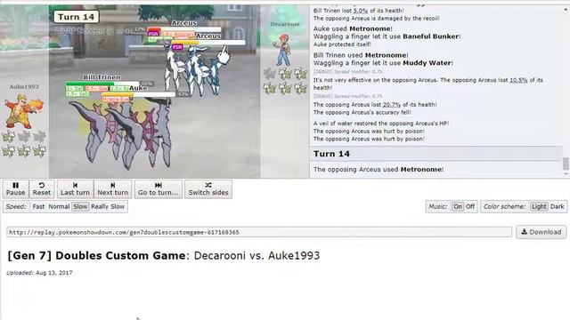 Pokémon Arceus Metronome Tournament: Round 1 смотреть онлайн