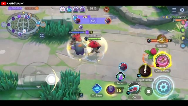 Zoroark users be like... | Pokemon UNITE clips смотреть онлайн