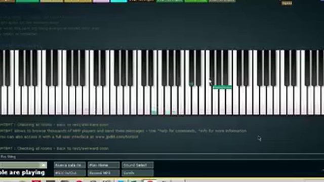 Multiplayer piano смотреть онлайн