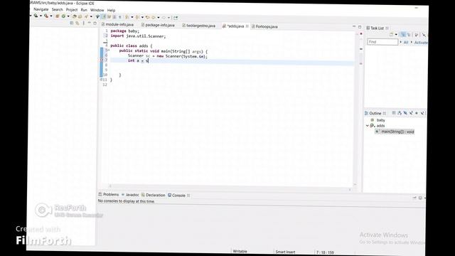java program to add two numbers with user input смотреть онлайн