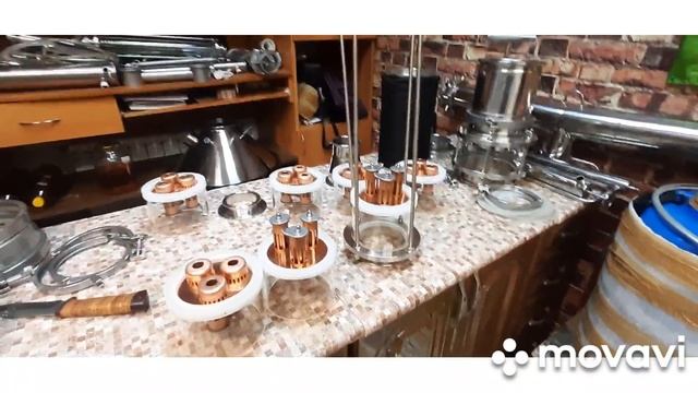 Медная колпачковая 4х дюймовая 7ми этажная колонна от ЭкоГрадус смотреть онлайн