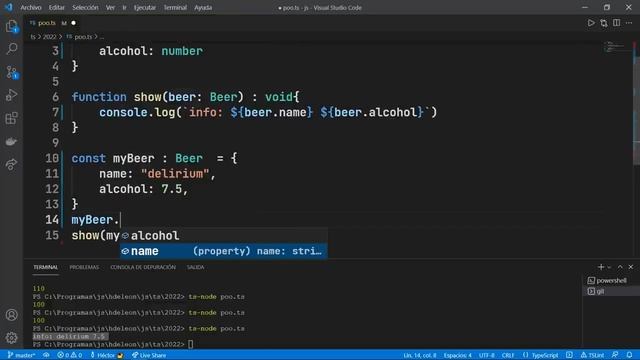 Programación Orientada a Objetos en TypeScript смотреть онлайн