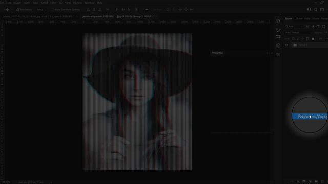 How to Create a Portrait Glitch Effect in Photoshop | Glitch Effect in Photoshop смотреть онлайн