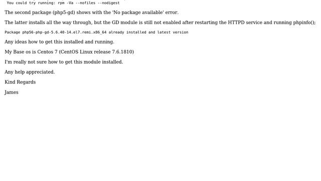 DevOps & SysAdmins: Unable to install PHP-GD on Centos 7 with PHP 5.6.40 смотреть онлайн