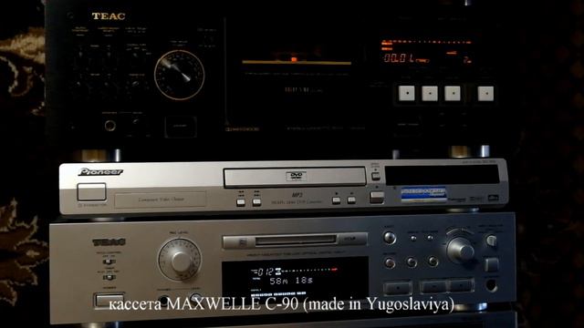 Вскрытие и попытка записи кассеты MAXWELLE C-90 на деке TEAC V-6030S/ Try to record of MAXWELLE C-9 смотреть онлайн