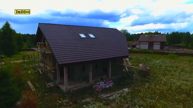Дом из пеноблоков наружные работы штукатурка дома -Дмитровский Деревянный Дом . смотреть онлайн