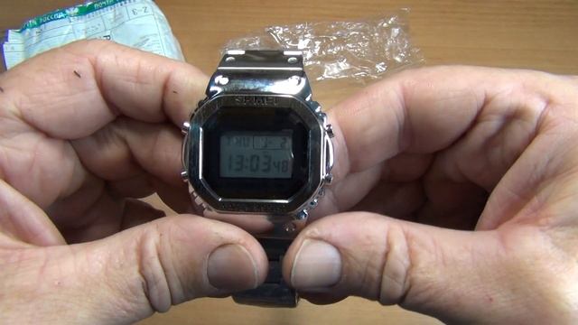 SKMEI 1456 (SANDA) копия электронных часов CASIO G-Shock GMW-B5000D-1E