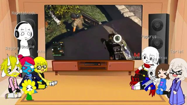 Реакция Undertale на Мармока《Обиженный медведь》[gacha club] смотреть онлайн