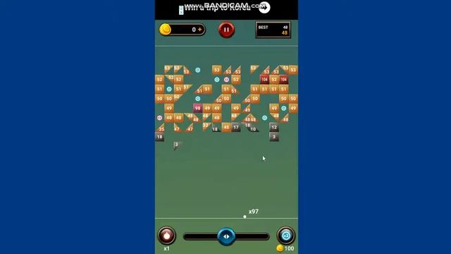 Swipe Brick Breaker:Balls Blast Legend 2020 Gameplay смотреть онлайн