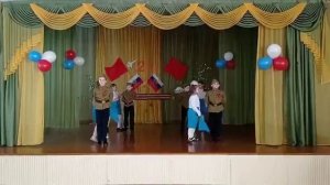 Инсценировка песни "Синий платочек"