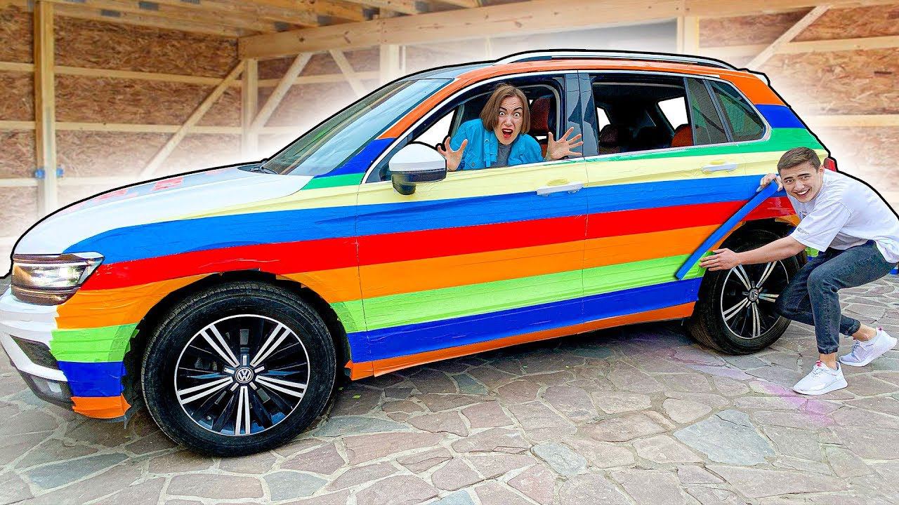 ЭКСТРЕМАЛЬНЫЙ 100 СЛОЕВ ЧЕЛЛЕНДЖ! смотреть онлайн