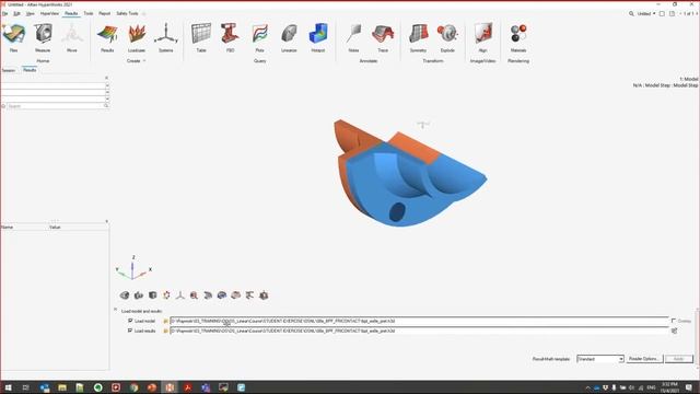 Altair Optistruct for Nonlinear Analysis - ASEAN - April 2021 - EP. 5/5 "Pretens" смотреть онлайн