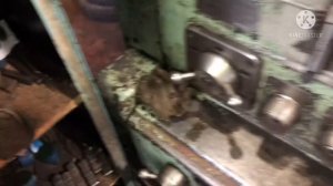 Замена шлицевой и укорачивание кардана с MITSUBISHI FUSO.