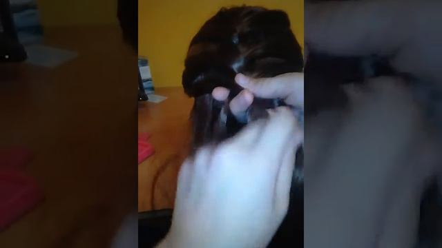 Мне купили новую болванку. Я заплетаю колосок. смотреть онлайн