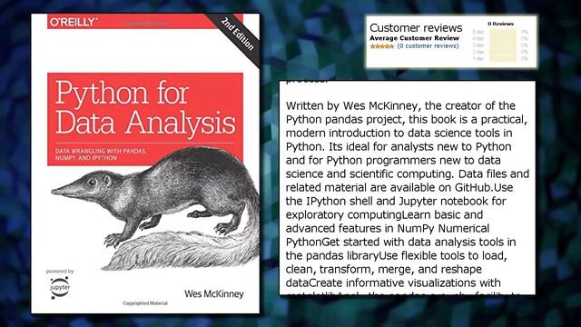 Python for Data Analysis: Data Wrangling with Pandas, NumPy, and IPython смотреть онлайн