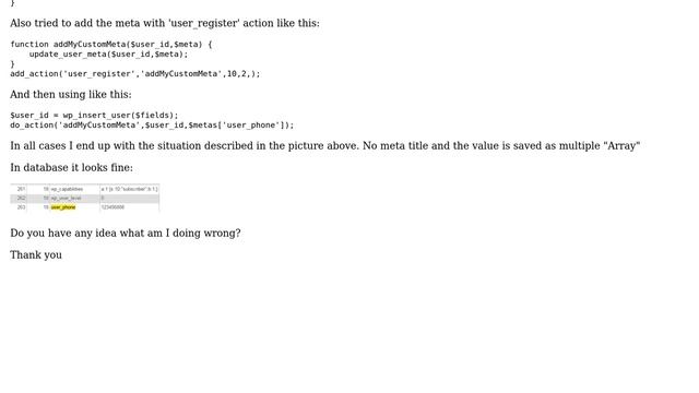 Wordpress: Save custom user meta on registration смотреть онлайн