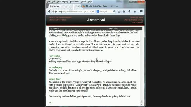 Let's Try Playing Anchorhead Again смотреть онлайн