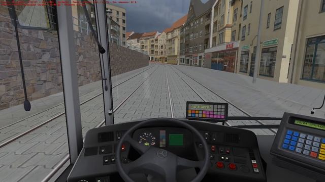 OMSI 2. Städtedreieck V2, Lines 86-43, Mercedes-Benz O530. Part 1 смотреть онлайн