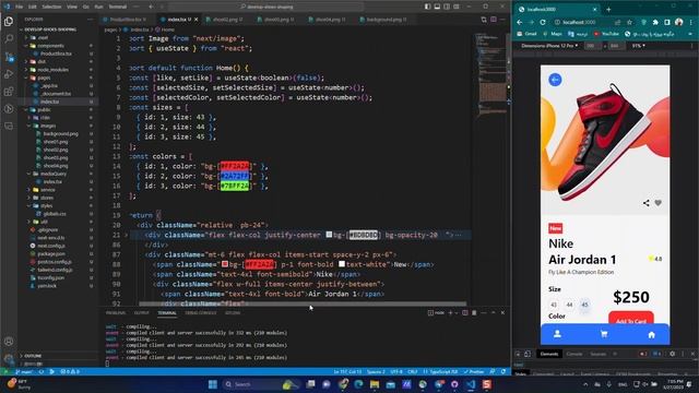 develop a online sneakrs shop web app with react , next.js , typescript , tailwind with lofi beat смотреть онлайн