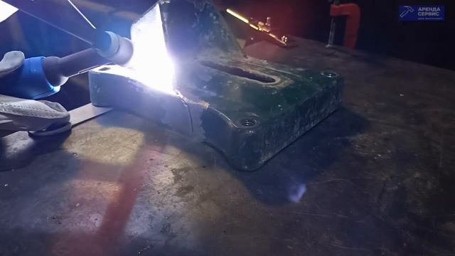 Сварка (ремонт) алюминиевой детали аппаратом Сварог Real TIG 200P AC/DC(E201B). Настройки