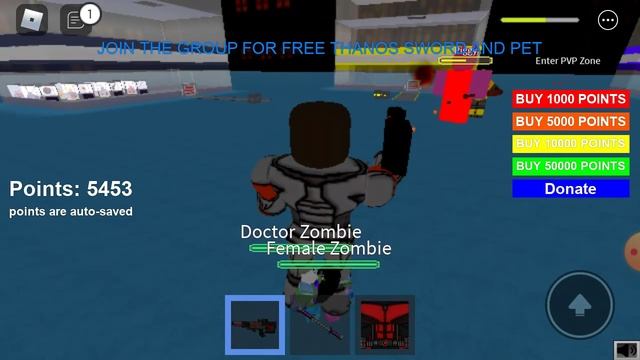 Roblox . Піґі ; перчатка Таноса смотреть онлайн