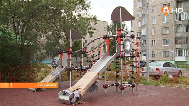 В Кандалакше ведутся большие работы по благоустройству смотреть онлайн