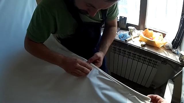 Матовый натяжной потолок Как делать обвод трубы смотреть онлайн