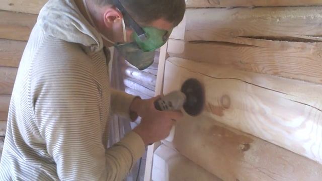 шлифовка сруба в Нижнем Новгороде 8 960 161 80 00 смотреть онлайн