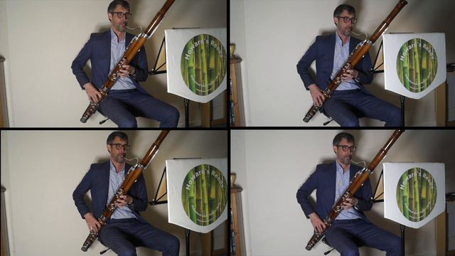 Fauré Sicilienne arr. for 4 Bassoons смотреть онлайн