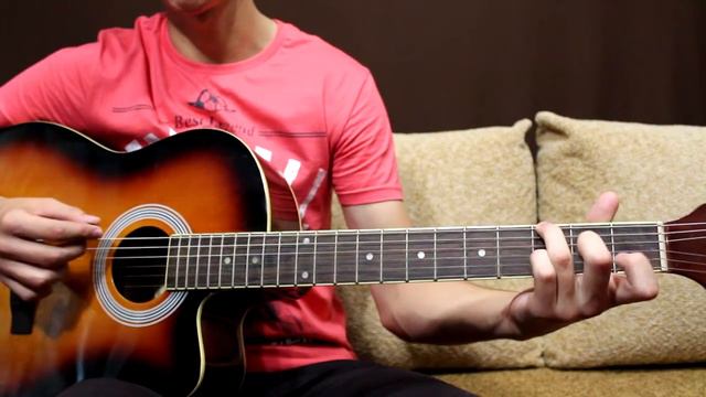 Bob Marley - No woman, No cry - как играть на гитаре - how to play on guitar - Easy acoustic song смотреть онлайн
