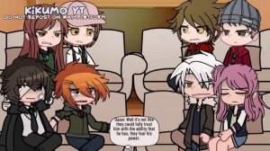 Past Sheep + Dazai react to Chuuya Nakahara || Bungo Stray Dogs react || 1/1