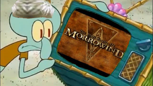 Squidward discovers Morrowind смотреть онлайн