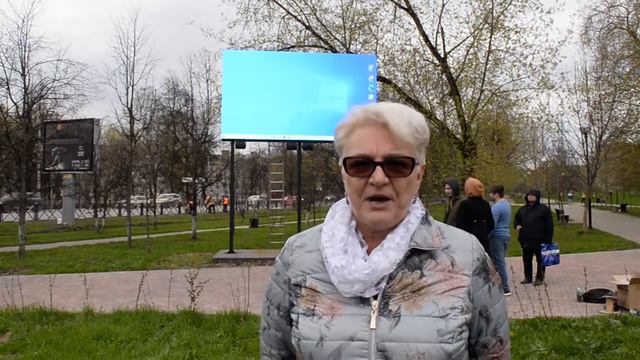 Установка экрана у памятника военному кинооператору пробный запуск 05 05 2021 смотреть онлайн