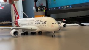 Qantas Airbus A380, 1:200 Diecast model Unboxing / Gemini Jets