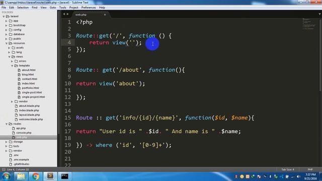 5.PHP Laravel 5.3 in Bangla | Integrate Html/Bootstrap Template In laravel смотреть онлайн
