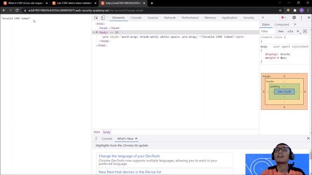CSRF - Lab 2 : CSRF where token validation depends on request method смотреть онлайн