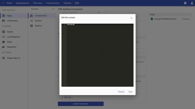 How to add config files and environment variables in Kubernetes with Kalm смотреть онлайн