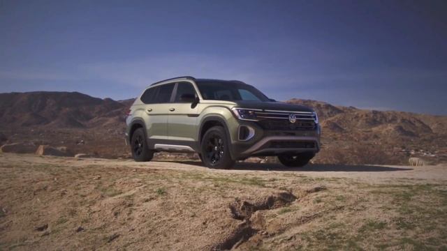 2024 Volkswagen Atlas Peak Edition Promises Base Campy Off-Roading смотреть онлайн