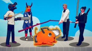 CHAINSAW MAN vs EVERY UNIT | Totally Accurate Battle Simulator-TABS