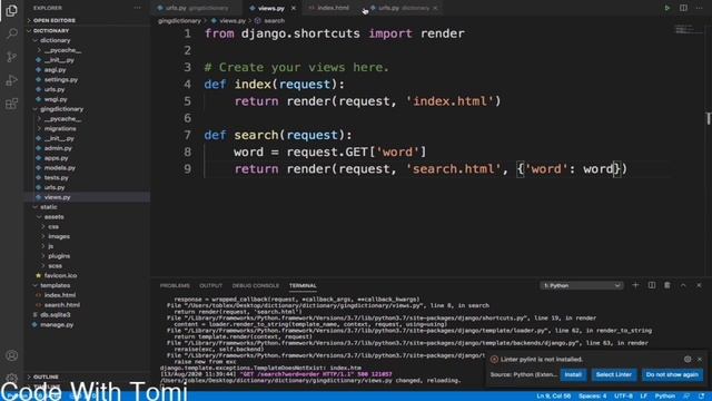How To Build An Online Dictionary With Python And Django смотреть онлайн