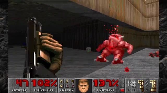 DOOM 1993 г. Knee deep in dead Прохождение #2 PS4 смотреть онлайн