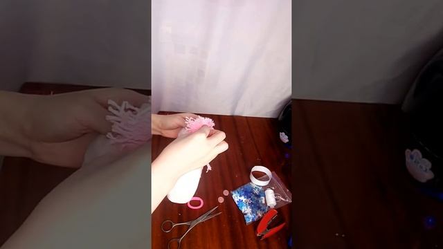 Снеговик из носка, мастер-класс. смотреть онлайн