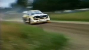 Audi Quattro Sport S1 Rally Footage  - A Is For Audi