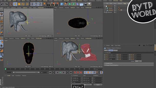 Аrt CINEMA 4D and PHOTOSHOP - ВЕНОМ И КАРНАЖ смотреть онлайн
