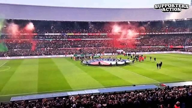 Feyenoord - Ajax | Pyro Show Vuurwerk Feyenoord Ultras at De Klassieker | KNVB Cup (05.0.23) смотреть онлайн