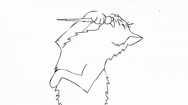 мультик котик поет- Capone - oh no!