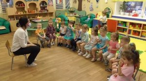 Игровая деятельность с детьми первой младшей группы (воспитатель Татарина Л.Н.)